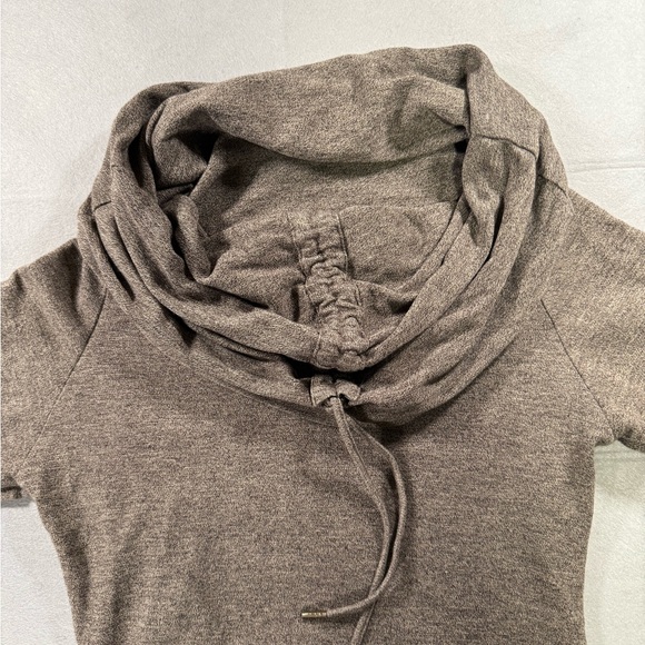 Nomad Taupe Cowl Neck Sweater Dress - Picture 3 of 5